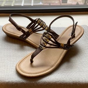 Bronze Sandals